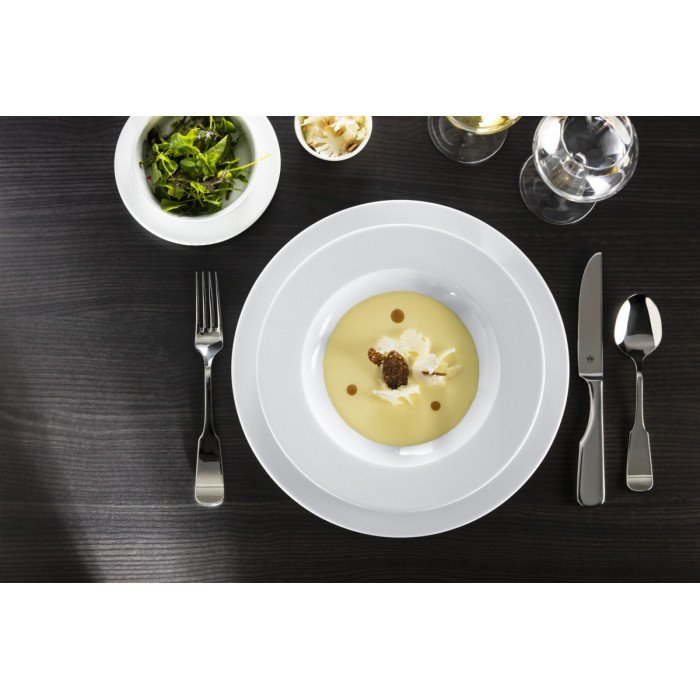 Dinner plate round white glazed Ø 20.6 cm Access Rak