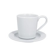 Saucer white glazed Ø 15 cm Access Rak