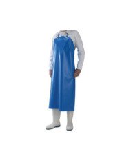 BLUE PROTECTIVE APRON L90 X H115CM 70% PVC 30% POLYESTER