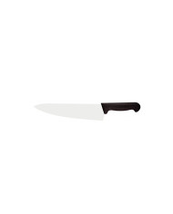 CHEF'S BLACK KNIFE WIDE BLADE L17CM NYLON HANDLE PC BY AM