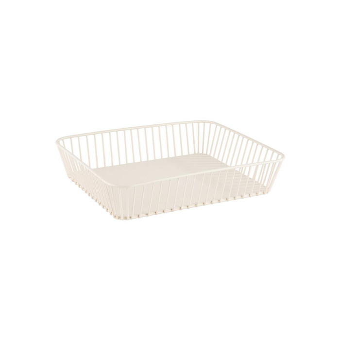 URBAN BASKET WHISPER WHITE GN1/2 L32.5XW26.5XH7.5CM METAL APS