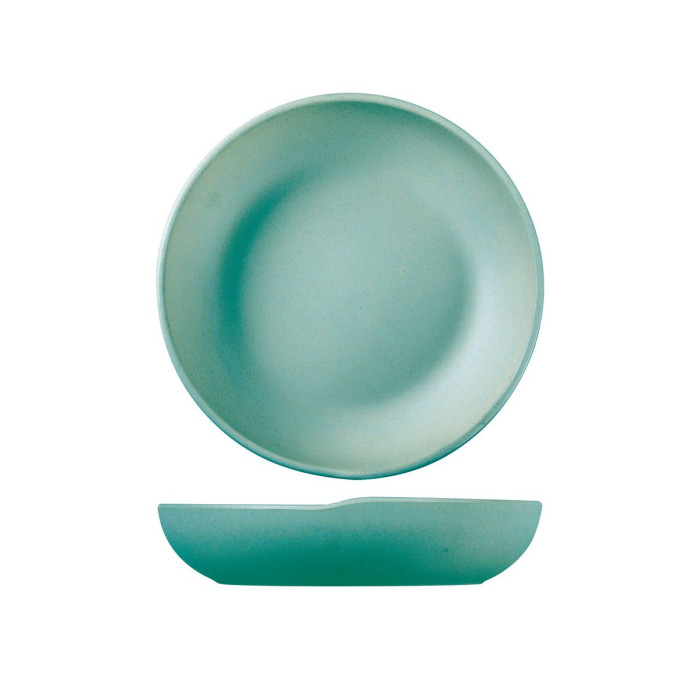 COUPE BOWL MYSTIC TEAL D24.5XH5.3CM MELAMINE COPENHAGEN