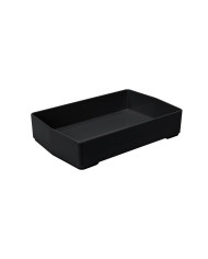 BENTO OUTER BOX BLACK L31.4XW20.2XH6.5CM MELAMINE TOKYO