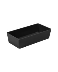 BENTO BOX BLACK MEDIUM INSERT L19.3XW9.6XH4.8CM MELAMINE TOKYO