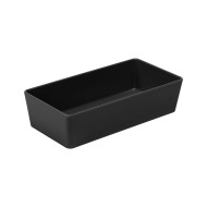 BENTO BOX BLACK MEDIUM INSERT L19.3XW9.6XH4.8CM MELAMINE TOKYO