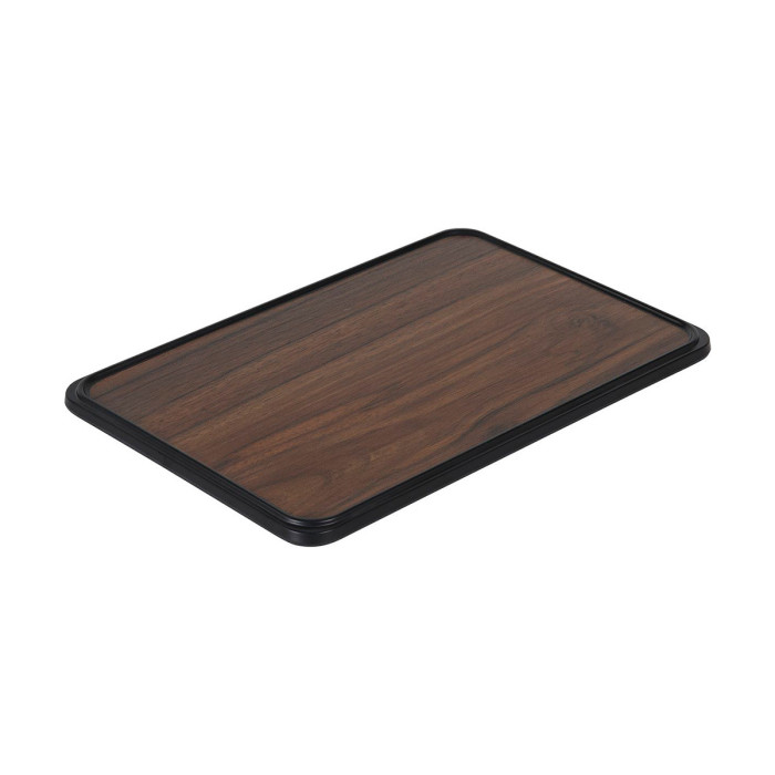 BENTO LID BLACK WOOD  L31.4XW20.2XH1CM MELAMINE TOKYO