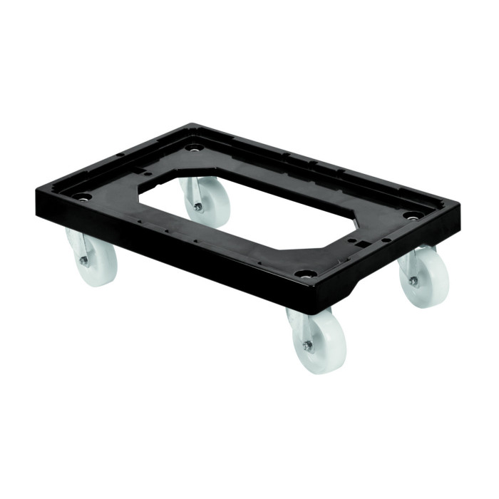 Dolly, 4 wheels plastic 61.3x41.4x17.2 cm 250 kg plate_length 41.4 m ABS Gilac