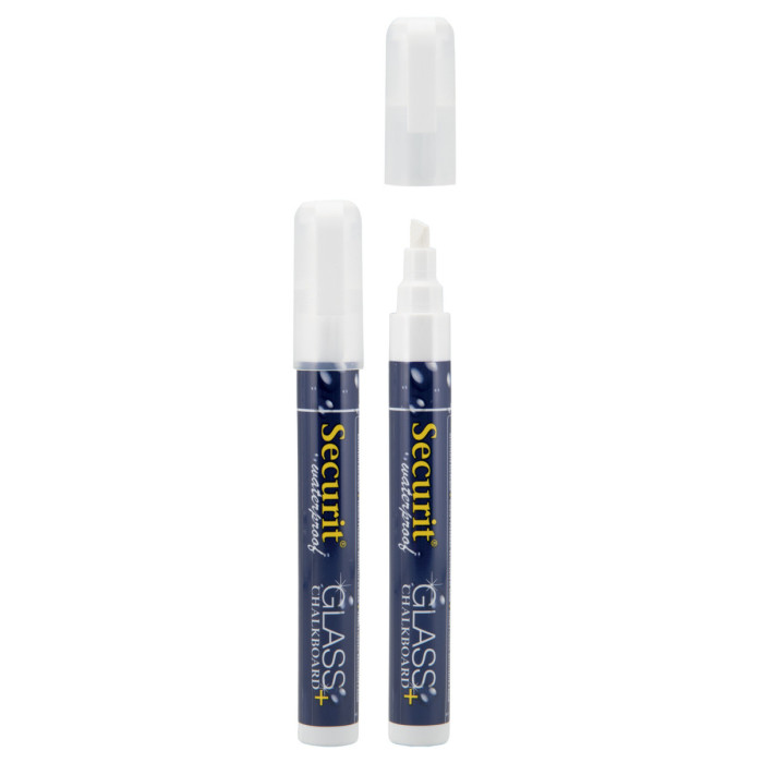 Large-point chalk marker white Securit