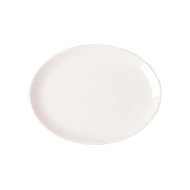 Dish oval ivory porcelain 25.7x19 cm Nano Rak