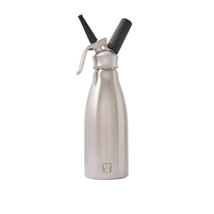 Chantilly siphon stainless steel 0.5 L Ø 9.6 cm 31.3 cm Pro.cooker